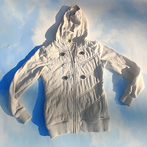 Vintage Y2K Roxy Jacket Beige Roxy - Picture 1 of 6